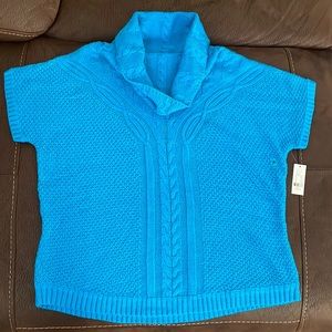 New York & Company short sleeve cowl neck sweater